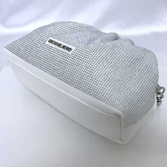 Michael Kors 3-way clutch bag Nora Small ec-23288 White 35T4S7NC5C Unused Cot... - Picture 6 of 11
